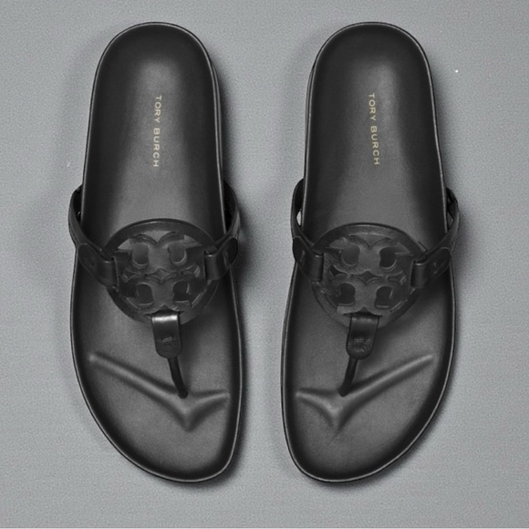 Tory Burch Shoes - TORY BURCH Women's Miller Cloud Sandal in Perfect Black (7.5)